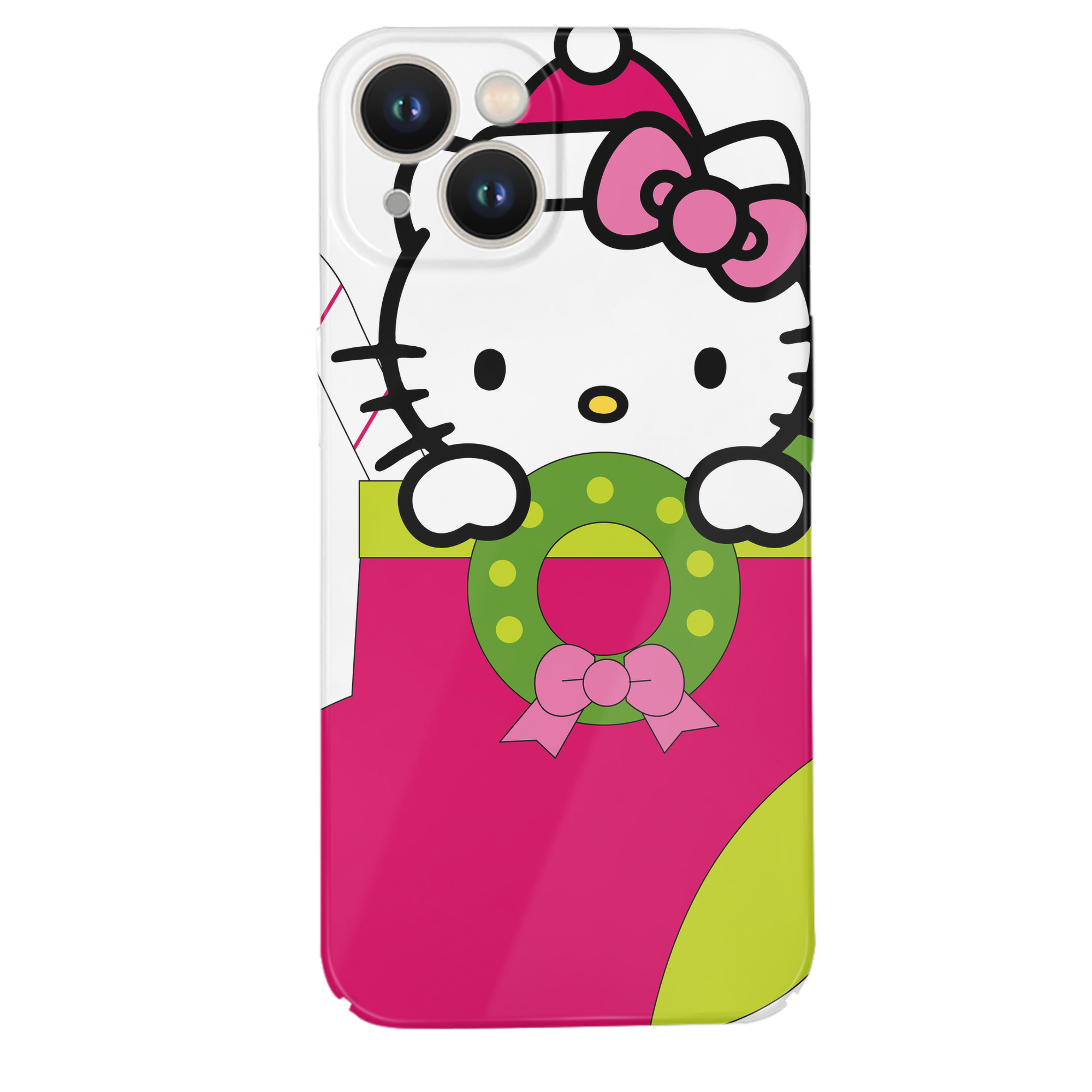 （画像用） Hello Kitty ハローキティ 【iPhone 14シリーズ対応】ハードケース